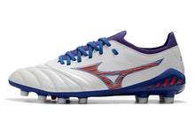 Carregar imagem no visualizador da galeria, Mizuno Morelia Neo III FG Branco Azul
