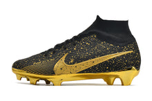 Carregar imagem no visualizador da galeria, Nike Feminina Air Zoom Superfly 9 FG Elite - Preto Dourado