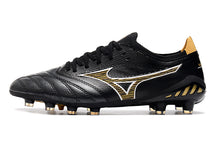 Carregar imagem no visualizador da galeria, Mizuno Morelia Neo III FG - Preto Amarelo