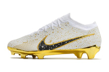 Carregar imagem no visualizador da galeria, Nike Feminina Air Zoom Mercurial Vapor 15 FG Elite - Branco Dourado