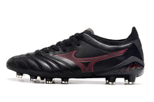 Carregar imagem no visualizador da galeria, Mizuno Morelia Neo III Pro FG - Preto Vermelho