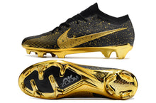 Carregar imagem no visualizador da galeria, Nike Feminina Air Zoom Mercurial Vapor 15 FG Elite - Preto Dourado