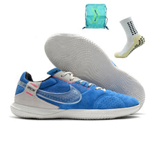 Carregar imagem no visualizador da galeria, Nike Street Gato Futsal - Azul Branco