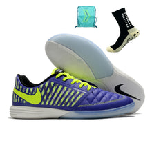 Carregar imagem no visualizador da galeria, Nike Lunar Gato II Futsal - Azul Amarelo