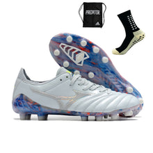 Carregar imagem no visualizador da galeria, Mizuno Morelia Neo III Pro FG - Cinza