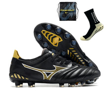 Carregar imagem no visualizador da galeria, Mizuno Morelia Neo III Pro FG - Preto Amarelo