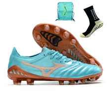 Carregar imagem no visualizador da galeria, Mizuno Morelia Neo III Pro FG - Azul