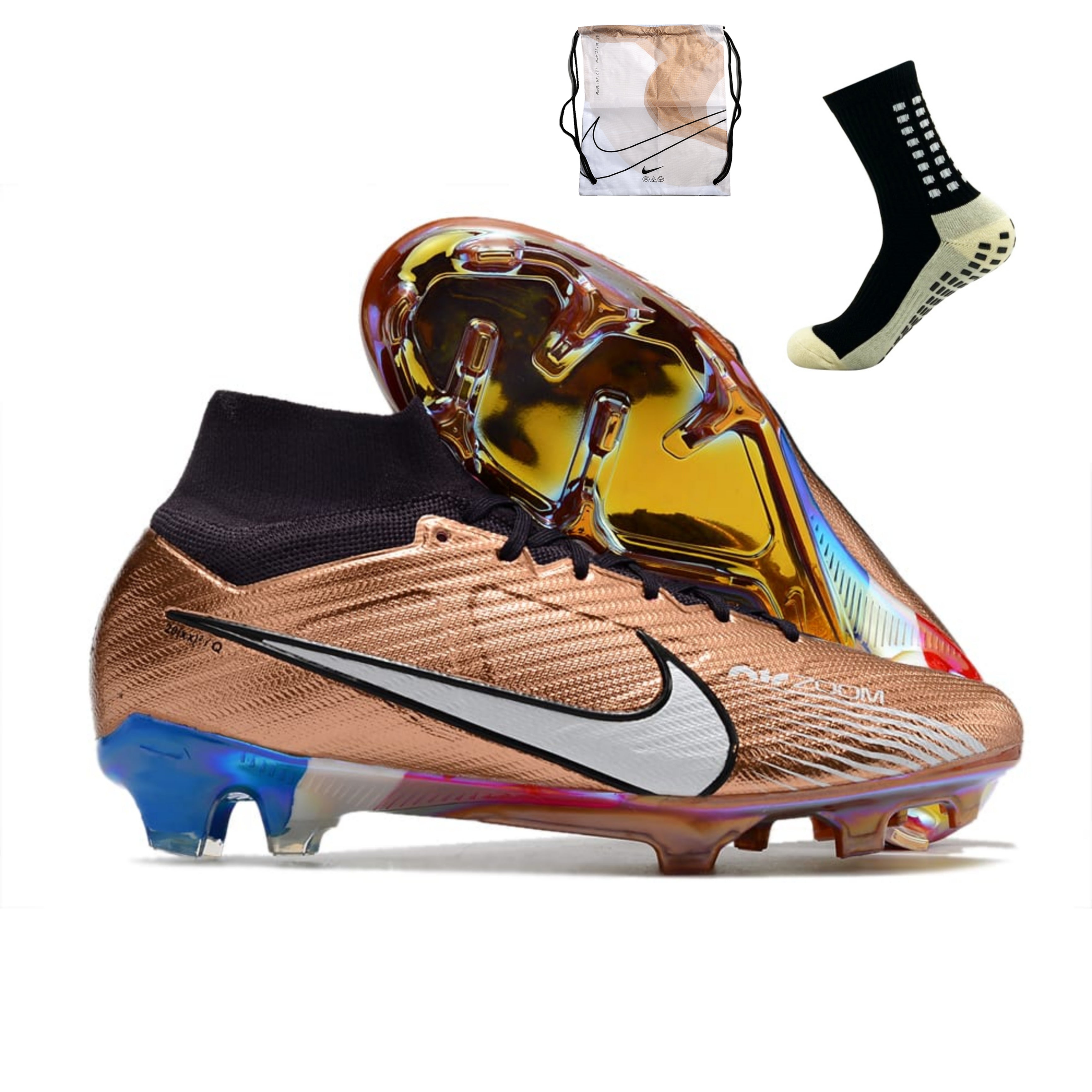 Nike Kylian Mbappéスーパーフライ 9 エリートFG26.5cm Nike Air Zoom Superfly 9 FG Elite - Kylian Mbappé – Acstorechuteiras