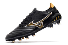 Carregar imagem no visualizador da galeria, Mizuno Morelia Neo III FG - Preto Amarelo