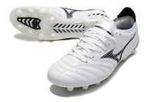 Carregar imagem no visualizador da galeria, Mizuno Morelia Neo III Pro FG - Branco Preto