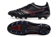 Carregar imagem no visualizador da galeria, Mizuno Morelia Neo III Pro FG - Preto Vermelho
