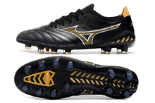 Carregar imagem no visualizador da galeria, Mizuno Morelia Neo III FG - Preto Amarelo