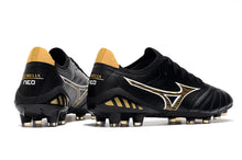 Carregar imagem no visualizador da galeria, Mizuno Morelia Neo III FG - Preto Amarelo