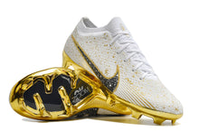 Carregar imagem no visualizador da galeria, Nike Feminina Air Zoom Mercurial Vapor 15 FG Elite - Branco Dourado