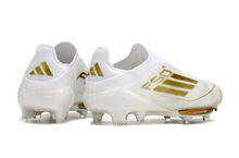 Carregar imagem no visualizador da galeria, Adidas F50 Elite + FG - Branco Dourado
