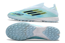 Carregar imagem no visualizador da galeria, Adidas F50 Elite Laceless Society - Azul Branco
