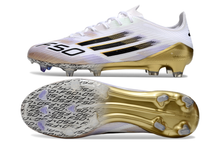 Carregar imagem no visualizador da galeria, Adidas F50 Elite FG - Branco Dourado
