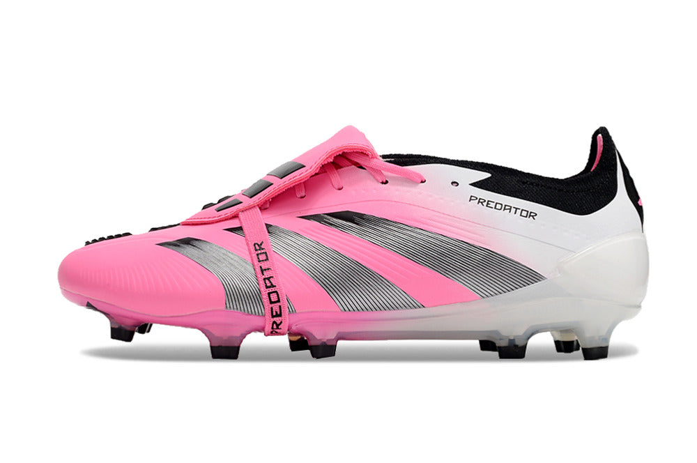 Adidas Predator Elite Tongue FG - Branco Rosa – Acstorechuteiras