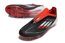 Carregar imagem no visualizador da galeria, Adidas F50 Elite Laceless FG - Preto Vermelho
