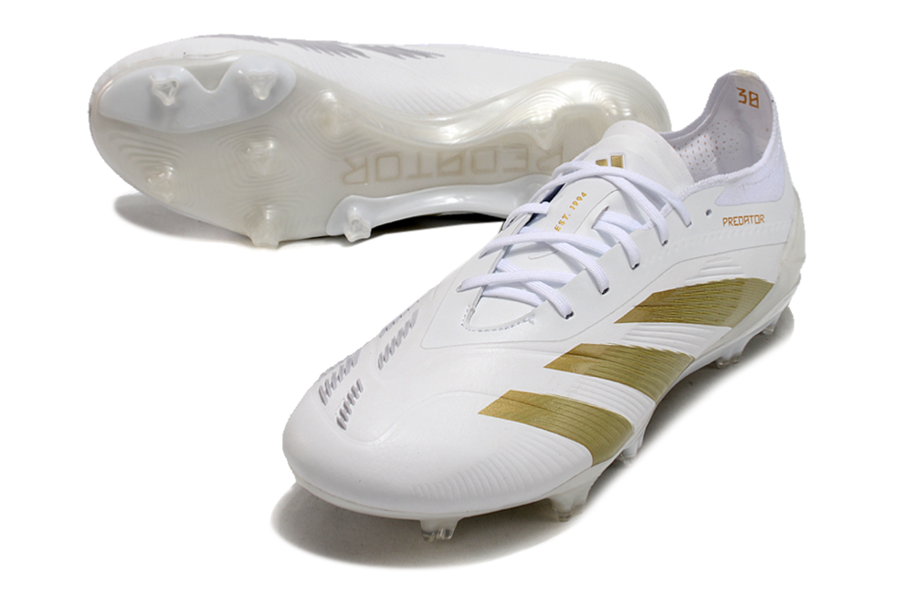 Adidas Predator Elite FG - Branco Dourado – Acstorechuteiras