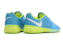 Carregar imagem no visualizador da galeria, Nike Feminina Lunar Gato II Futsal - Azul/verde
