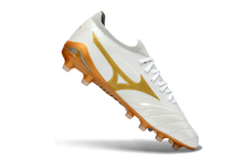 Carregar imagem no visualizador da galeria, Mizuno Morelia Neo IV Made In Japan FG - Branco Dourado
