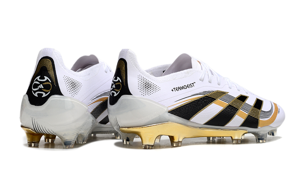Adidas Predator 25 Elite FG - Branco Dourado – Acstorechuteiras