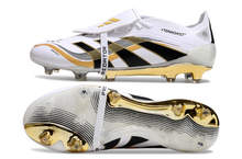 Carregar imagem no visualizador da galeria, Adidas Predator 25 Elite Tongue FG - Branco Dourado
