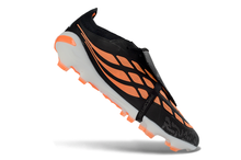 Carregar imagem no visualizador da galeria, Adidas Predator 26 Elite Tongue FG - Preto Laranja
