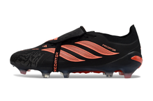 Carregar imagem no visualizador da galeria, Adidas Predator 26 Elite Tongue FG -  Preto Vermelho
