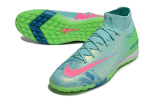 Carregar imagem no visualizador da galeria, Nike Air Zoom Superfly 10 Society Elite TF - Azul Verde
