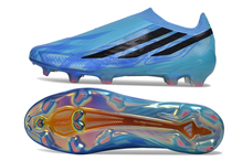 Carregar imagem no visualizador da galeria, Adidas F50 Elite Hyperfast Laceless FG - Azul
