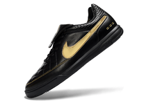 Carregar imagem no visualizador da galeria, Nike Tiempo Ronaldinho R10 Futsal - Preto Dourado
