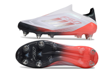 Carregar imagem no visualizador da galeria, Adidas F50 Elite Laceless SG - Branco Vermelho
