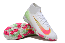 Carregar imagem no visualizador da galeria, Nike Air Zoom Superfly 10 Society Elite TF - Branco Rosa Verde
