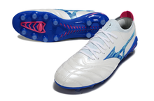 Carregar imagem no visualizador da galeria, Mizuno Morelia Neo IV Made In Japan FG - Branca Azul
