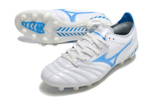 Carregar imagem no visualizador da galeria, Mizuno Morelia Neo III Pro FG - Branco Azul
