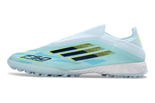 Carregar imagem no visualizador da galeria, Adidas F50 Elite Laceless Society - Azul Branco
