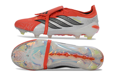 Carregar imagem no visualizador da galeria, Adidas Predator 26 Elite Tongue FG - Born For Goals Vermelho

