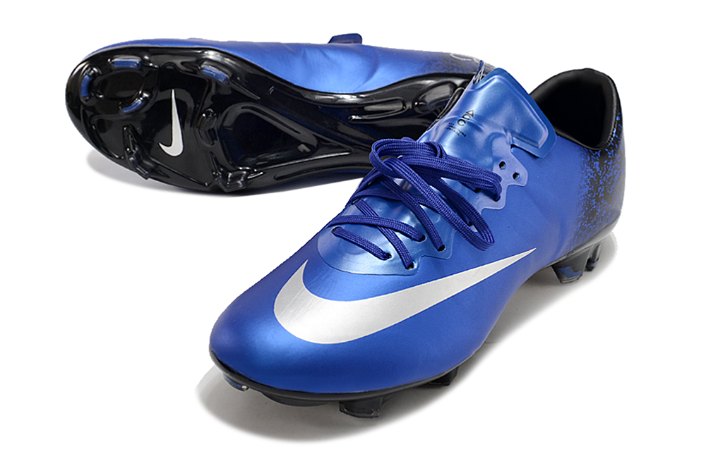 シューズ NIKE Mercurial Vapor 10 CR7 FG 25cm Nike Mercurial Vapor 10 Elite FG - Azul CR7 – Acstorechuteiras