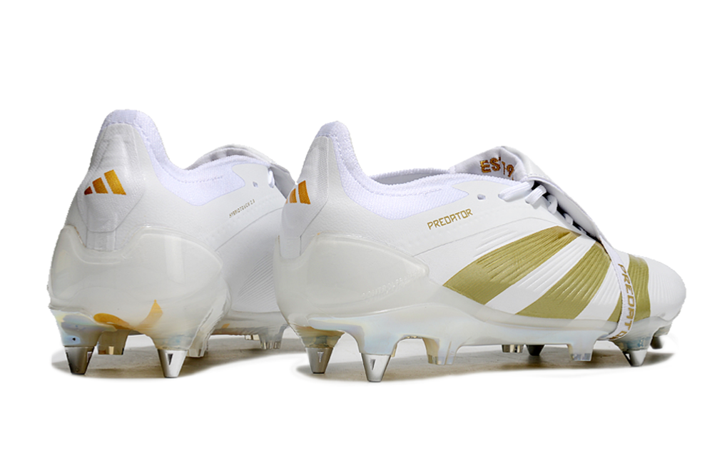 Adidas Predator Elite Tongue SG - Branco Dourado – Acstorechuteiras