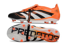 Carregar imagem no visualizador da galeria, Adidas Predator 25 Elite Tongue FG - Preto Laranja
