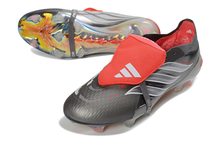 Carregar imagem no visualizador da galeria, Adidas Predator 26 Elite Tongue FG - Finishers Steel Prata
