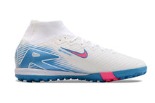 Carregar imagem no visualizador da galeria, Nike Air Zoom Superfly 10 Society Elite TF - Branco Azul Rosa
