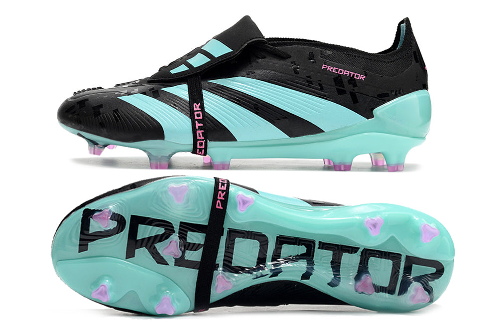 Adidas Predator Elite Tongue FG - Preto Rosa – Acstorechuteiras