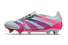 Carregar imagem no visualizador da galeria, Adidas Predator Elite Tongue SG - Rosa Branco
