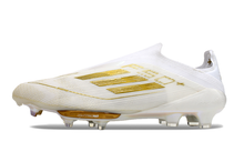 Carregar imagem no visualizador da galeria, Adidas F50 Elite + FG - Branco Dourado
