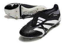 Carregar imagem no visualizador da galeria, Adidas Predator Elite Tongue FG - Preto Branco
