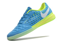 Carregar imagem no visualizador da galeria, Nike Feminina Lunar Gato II Futsal - Azul/verde
