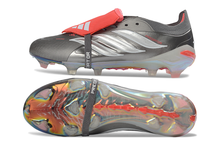 Carregar imagem no visualizador da galeria, Adidas Predator 26 Elite Tongue FG - Finishers Steel Prata

